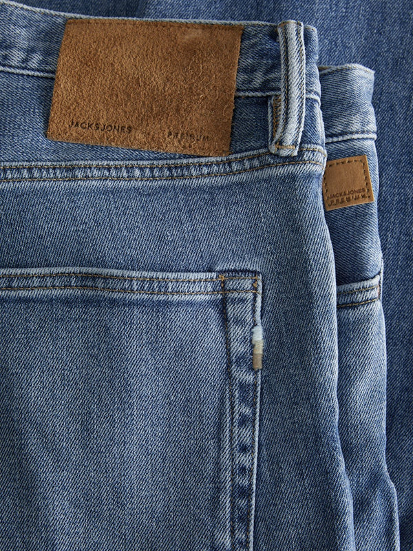 Jack & Jones Mens Clark 096 Premium Regular Fit Comfort Stretch Jeans - Borderland Muff