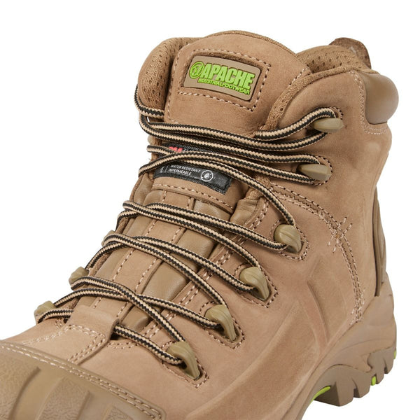 Apache Mercury Non-metallic Stone Waterproof Breathable Safety Work Boot - Borderland Muff