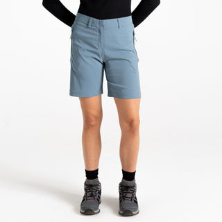 Dare2b Ladies Torrek Water Repellent Stretch Mountain Walking Hiking Shorts-GREY - Borderland Muff