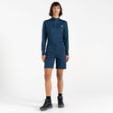 Dare2b Ladies Torrek Water Repellent Stretch Mountain Walking Hiking Shorts-DENIM BLUE - Borderland Muff