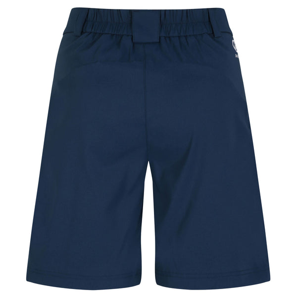 Dare2b Ladies Torrek Water Repellent Stretch Mountain Walking Hiking Shorts-DENIM BLUE - Borderland Muff