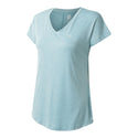 Dare2b Ladies Vigilant Moisture Wicking Lightweight Antibacterial Exercise T-Shirt-AQUA - Borderland Muff