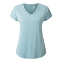 Dare2b Ladies Vigilant Moisture Wicking Lightweight Antibacterial Exercise T-Shirt-AQUA - Borderland Muff
