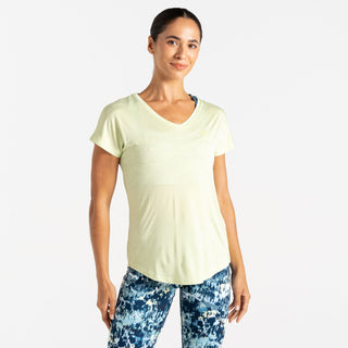 Dare2b Ladies Vigilant Moisture Wicking Lightweight Antibacterial Exercise T-Shirt-BUTTERFLY - Borderland Muff