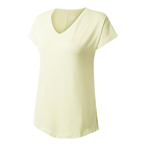 Dare2b Ladies Vigilant Moisture Wicking Lightweight Antibacterial Exercise T-Shirt-BUTTERFLY - Borderland Muff