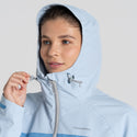 Craghoppers Ladies Vanth Highly Waterproof Breathable Wind Resistant Walking Hiking Jacket-BLUE - Borderland Muff