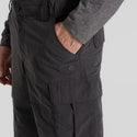 Craghoppers Mens NosiLife Cargo III Insect Repellent Cooling Sun Protective Shorts-BLACK PEPPER - Borderland Muff