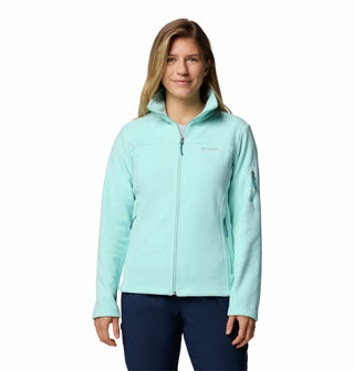 Columbia Ladies Fast Trek II Regular Fit Full Zip Fleece-SEA SPRAY - Borderland Muff