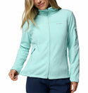 Columbia Ladies Fast Trek II Regular Fit Full Zip Fleece-SEA SPRAY - Borderland Muff