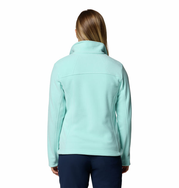 Columbia Ladies Fast Trek II Regular Fit Full Zip Fleece-SEA SPRAY - Borderland Muff
