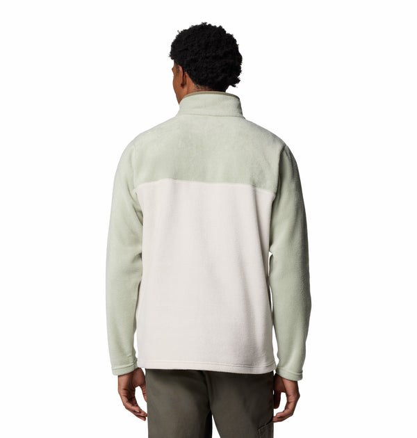 Columbia Men's Steens Mountain II Regular Fit Half Snap Fleece-STONE - Borderland Muff