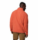 Columbia Men's Helvetia II Regular Fit Half Snap Fleece-BRICK RED - Borderland Muff
