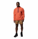 Columbia Men's Helvetia II Regular Fit Half Snap Fleece-BRICK RED - Borderland Muff