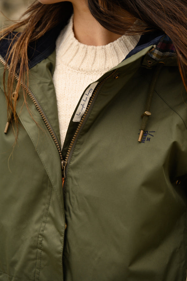 Lighthouse Kendal Jacket -FOREST GREEN - Borderland Muff
