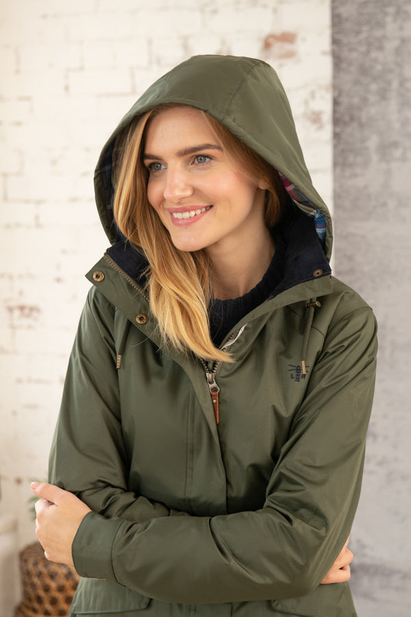 Lighthouse Kendal Jacket -FOREST GREEN - Borderland Muff