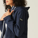 Regatta Ladies Waterproof Breathable Bayletta Walking Hiking Jacket -NAVY - Borderland Muff