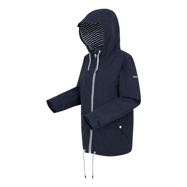 Regatta Ladies Waterproof Breathable Bayletta Walking Hiking Jacket -NAVY - Borderland Muff