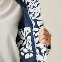 Regatta Ladies Waterproof Breathable Bayletta Walking Hiking Jacket -NAVY WHITE - Borderland Muff