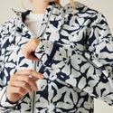 Regatta Ladies Waterproof Breathable Bayletta Walking Hiking Jacket -NAVY WHITE - Borderland Muff