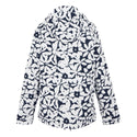 Regatta Ladies Waterproof Breathable Bayletta Walking Hiking Jacket -NAVY WHITE - Borderland Muff