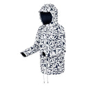 Regatta Ladies Waterproof Breathable Bayletta Walking Hiking Jacket -NAVY WHITE - Borderland Muff