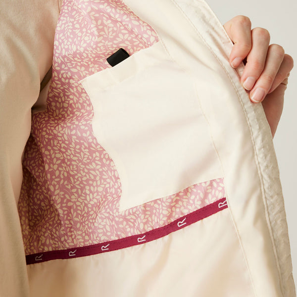 Regatta Ladies Waterproof Breathable Lioka Jacket-VANILLA - Borderland Muff