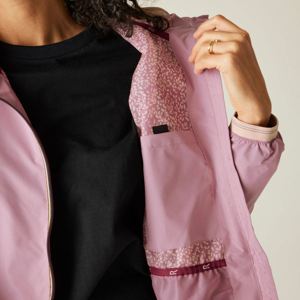 Regatta Ladies Waterproof Breathable Lioka Jacket-LILAC - Borderland Muff