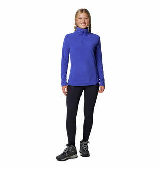 Columbia Ladies Glacial IV Lightweight Warm Half Zip Fleece-CLEMATIS - Borderland Muff