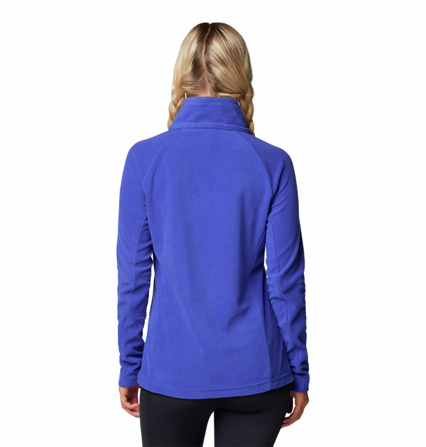 Columbia Ladies Glacial IV Lightweight Warm Half Zip Fleece-CLEMATIS - Borderland Muff