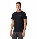 Columbia Rapid Ridge T-Shirt - Lightweight & Breathable Outdoor Wear-BLACK - Borderland Muff