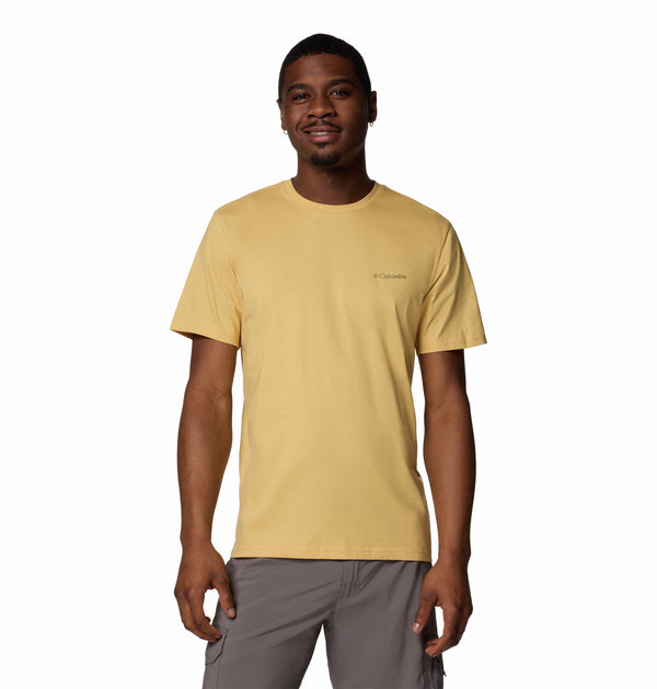 Columbia Rapid Ridge T-Shirt - Lightweight & Breathable Outdoor Wear-SAND - Borderland Muff