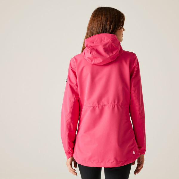 Hamara IV Women's Waterproof Breathable Windproof Hiking Jacket – Eco-Friendly-POPPY - Borderland Muff