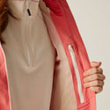 Hamara IV Women's Waterproof Breathable Windproof Hiking Jacket – Eco-Friendly-PEACH - Borderland Muff