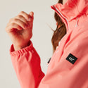 Hamara IV Women's Waterproof Breathable Windproof Hiking Jacket – Eco-Friendly-PEACH - Borderland Muff