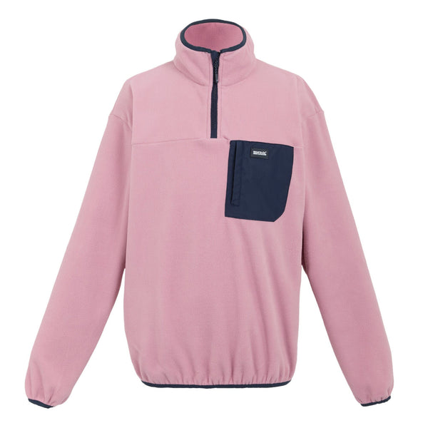 Regatta Mens Frankie Half Zip Fleece-LILAC - Borderland Muff