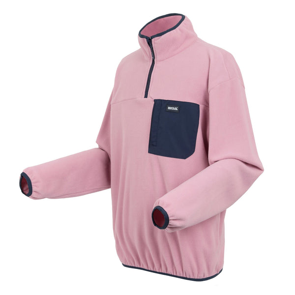 Regatta Mens Frankie Half Zip Fleece-LILAC - Borderland Muff