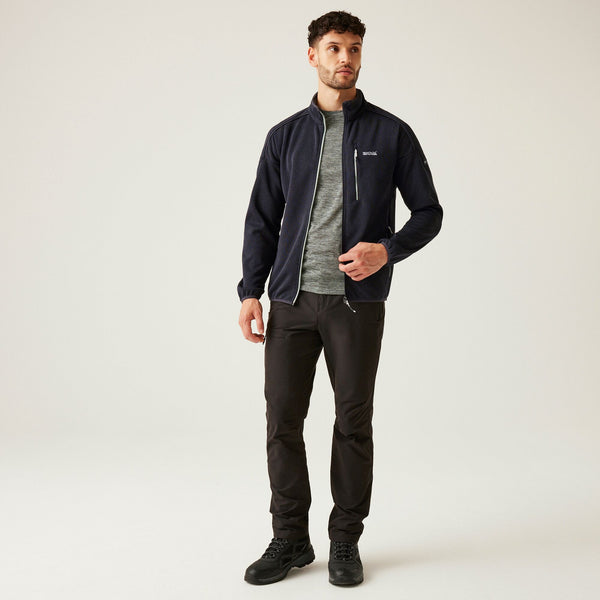 Regatta Mens Kames Full Zip Fleece-ASH - Borderland Muff