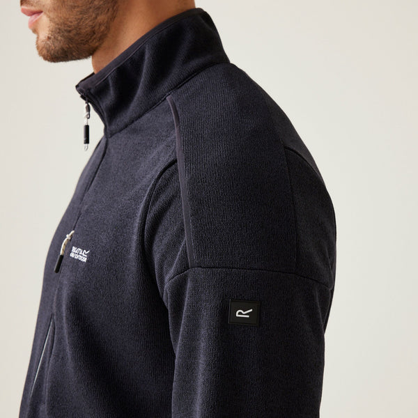 Regatta Mens Kames Full Zip Fleece-ASH - Borderland Muff