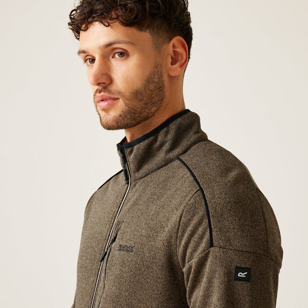 Regatta Mens Kames Full Zip Fleece-TREE - Borderland Muff