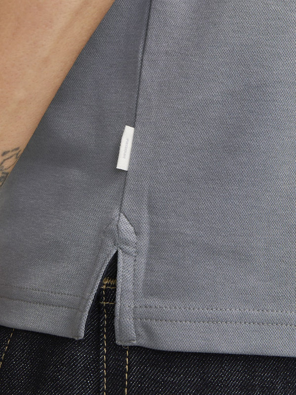 Jack & Jones Crodney Short Sleeved Polo-GREY - Borderland Muff