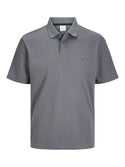 Jack & Jones Crodney Short Sleeved Polo-GREY - Borderland Muff