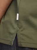 Jack & Jones Crodney Short Sleeved Polo-OLIVE - Borderland Muff