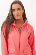 Lighthouse Ladies Lucy Waterproof Windproof Jacket-CORAL - Borderland Muff