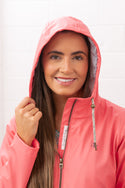 Lighthouse Ladies Lucy Waterproof Windproof Jacket-CORAL - Borderland Muff