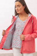Lighthouse Ladies Lucy Waterproof Windproof Jacket-CORAL - Borderland Muff
