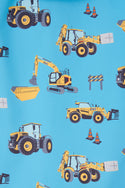 Lighthouse Boys Ethan JCB Digger Print Waterproof Jacket - Borderland Muff