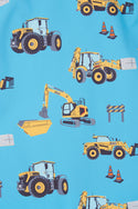 Lighthouse Boys Alex JCB Waterproof Digger Print Gilet - Borderland Muff