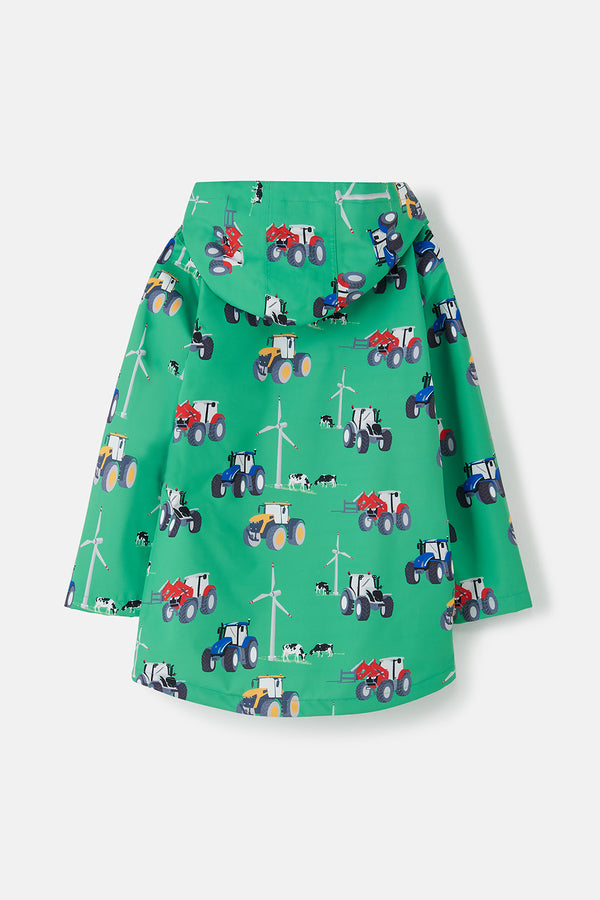 Lighthouse Boys Ethan Waterproof Farm Print Jacket - Borderland Muff