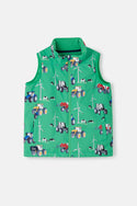 Lighthouse Boys Alex Waterproof Farm Print Gilet - Borderland Muff