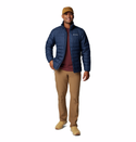 Columbia Mens Powder Lite II Jacket-NAVY - Borderland Muff